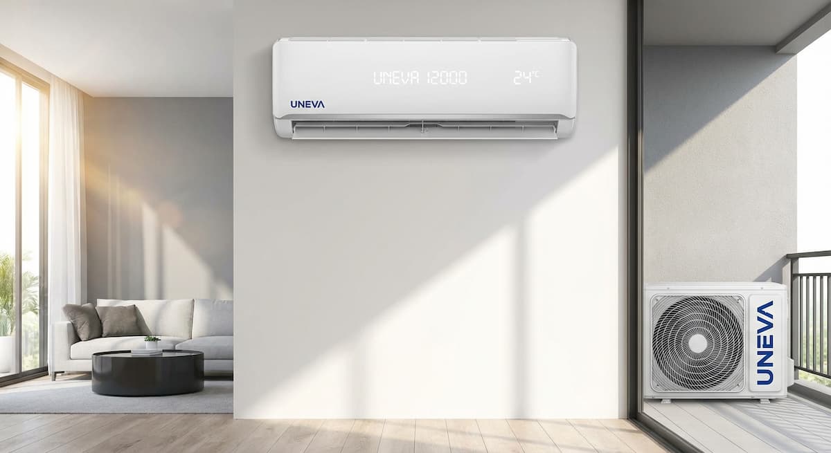 ظرفیت و کولر گازی یونیوا unevaa 12000