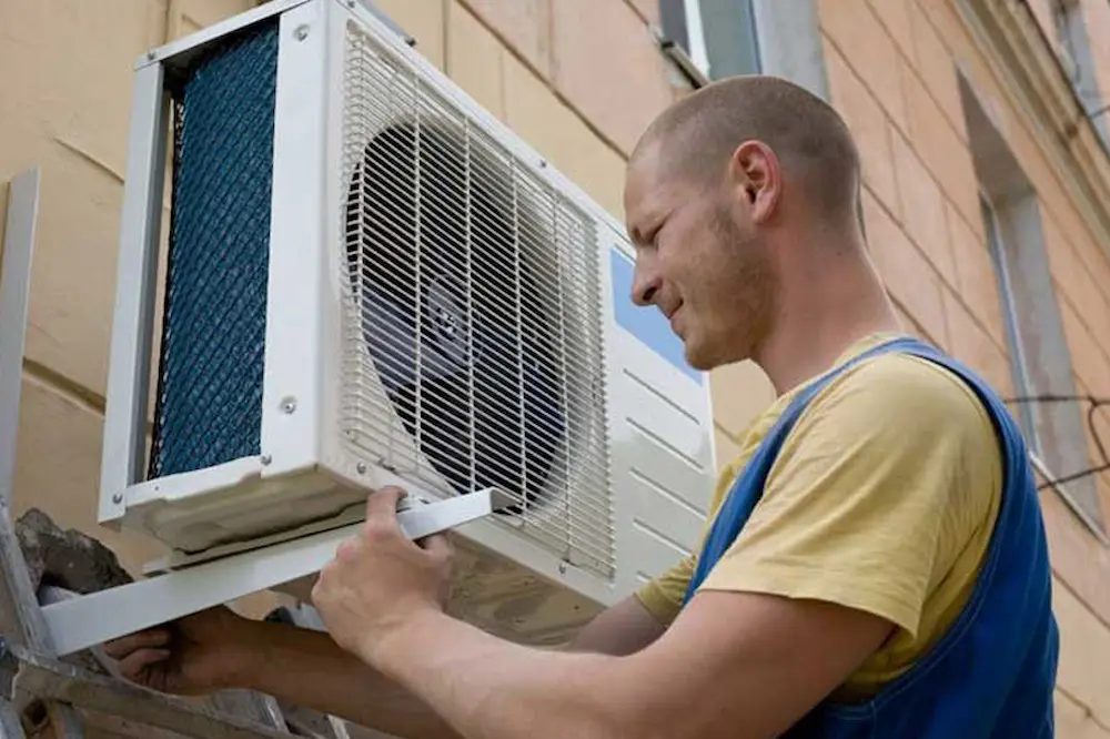 مراحل نصب پایه کولر گازی