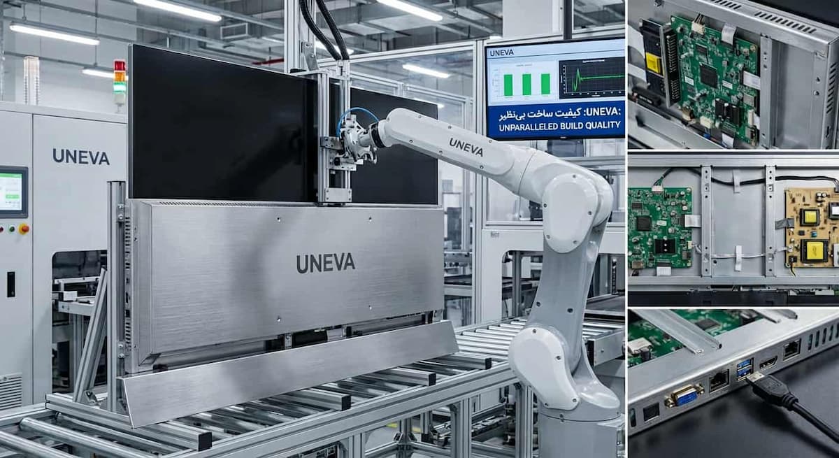 مشخصات فنی تلویزیون یونیوا