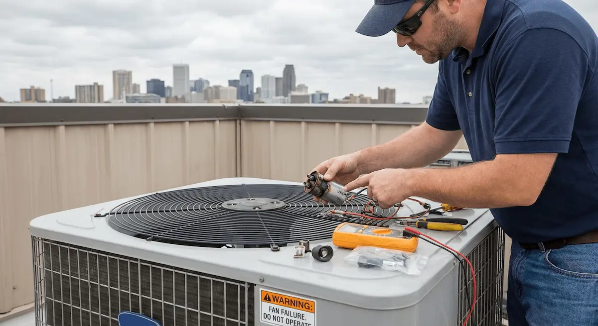 علائم خرابی فن کولر گازی