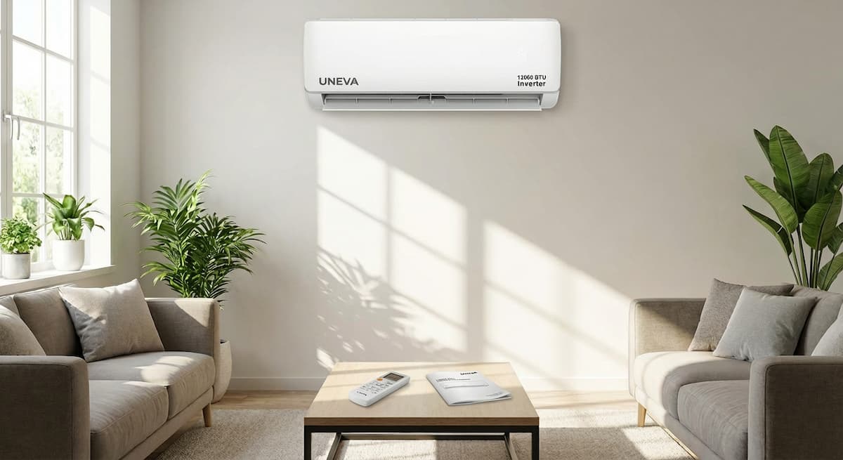 خرید وقیمت و نقد و بررسی کولرگازی یونیوا 12000