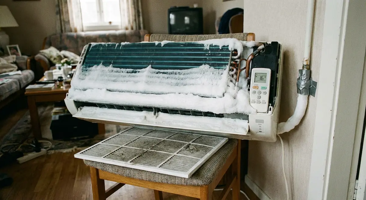 علت یخ زدن کولر گازی و خرابی فن بلوور